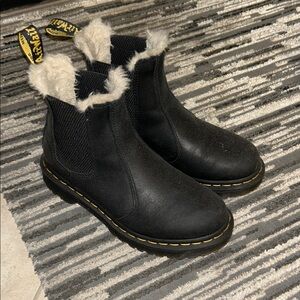Dr. Martens 2976 Leonore Faux Fur Lined Boots